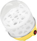 Rapid Egg Cooker Double Cooker Rapid Boiler 2 Layers 14Pcs Eggs Capacity Automatic Shut Off(Yellow Double Layer)