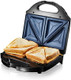 Granitestone Sandwich Maker Toaster & Electric Panini Grill With Ultra Nonstick Mineral Surface - Makes 2 Sandwiches In Minutes With Virtually No Clean Up With Easy Cut Edges And Indicator Lights Granitestone Sandwich Maker Toaster & Electric Panini Grill With Ultra Nonstick Mineral Surface - Makes 2 Sandwiches In Minutes With Virtually No Clean Up With Easy Cut Edges And Indicator Lights