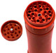 Cone Loading Grinder Matte Red Pack Your Pre-Rolled Cones And Grind Your Contents For A Quick Convenient Durable Simple Experience