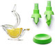 Squeezer Citrus Sprayer Set 3Pcs Manual Gyeitee Juice Sprayer Presser Tools For Home Party Clear Lemon Squeezergreen Lemon Sprayer