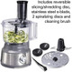 Hamilton Beach Juicer Machine Big Mouth Large 3” Feed Chute For Whole Fruits And Vegetables & Portable Blender For Shakes And Smoothies With 14 Oz Bpa Travel Cup And Lid
