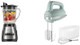 Hamilton Beach 700W 40Oz Wave Action Blender And 5-Speed 1.3Amp Electric Hand Mixer Bundle