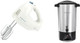 Hamilton Beach 6-Speed Electric Hand Mixer With Whisk Traditional Beaters Snap-On Storage Case White & 45 Cup Coffee Urn And Hot Beverage Dispenser Silver