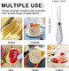 Butter Spreader Knife Stainless Steel Spreader Knife With White Porcelain Handle For Cutting Butter Cheese And Jam 1 Pc