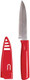 Helen'S Asian Kitchen Universal Picnic Knife With Storage Sheath High-Carbon Stainless Steel 4-Inch