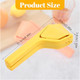 Lemon Squeezer Fold-Flat Max Juice Extractor Lime Squeezer Effortless Hand Citrus Squeezers With Built-In Strainer Lemon Juicer Squeezers To Squeeze Lemon Lime Citrus Orange(Green)