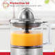 Holstein Housewares 27-Oz Electric Citrus Juicer Black/Stainless Steel - Ideal For Freshly Squeezed Orange Lemon Grapefruit Juices For Breakfast Or Drinks