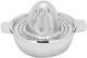 Home Basics Stainless Steel Manual Citrus Juicer With Strainer 2 Pour Spouts & 8 Oz Bowl Chrome