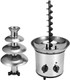 4 Layer Chocolate Fountain 4 Layer Durable Rotating Practical Stainless Steel Electric Chocolate Fountain Machine Elegant For Resturant Home Party(#1)