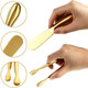 6 Pieces Cheese Knife Spreader Serving Tongs Set Stainless Steel Butter Cheese Spreader Mini Food Tongs Cheese Knife Spreaders With Handles Metal Salad Tongs Multipurpose Jam Condiment Cheese Spreader