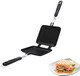 Toasted Sandwich Maker Non Stick Coating Grill Pan Double Sided Frying Pan With Heat-Resistant Handles Suitable For Home Cooks Toasties Breakfast Indoor & Outdoor