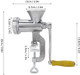 Lemon Squeezer Lemon Juicer Citrus Juicer Separate From 5.5L Energy Saving Large Manual Citrus Press Juicer Lime Squeezer Stainless Steel For Fruit Vegetable Pressing