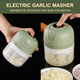 Electric Garlic Chopper 100Ml Food Chopper Garlic Mincer Usb Vegetable Chopper Onion Chopper Small Food Processor Quick Garlic Mincer