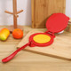 Imikeya 6 Inch Tortilla Press & Pizza Dough Maker - Heavy-Duty Aluminum Tortilla Press For