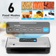 Inkbird Vacuum Sealer Machine With 5 Vacuum Seal Rolls(Total To 110Ft) And 8''12'' Food Sealer Bags5 Compact Food Sealer Machine With 10-In-1 Easy Option For Food Preservationsous Vide