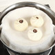 5 Pieces Cotton Steamer Liners 32 Cm Reusable Cotton Steamer Liners Non-Stick Pad Air Fryer Liner Steaming Dumplings/Bread/Buns/Rice Supply Food Filter Cloth 12.5 Inch White