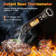 Waterproof Instant Read Large Lcd Screen Motion-Sensing Meat & Candy Digital Backlit Thermometer. Kitchen Cooking Food Thermometer For Indoor & Outdoor Bbq Grill And Deep Oil Frying. Waterproof Instant Read Large Lcd Screen Motion-Sensing Meat & Candy Digital Backlit Thermometer. Kitchen Cooking Food Thermometer For Indoor & Outdoor Bbq Grill And Deep Oil Frying.