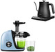Jocuu Slow Maticating Juicer And Gooseneck Electric Pour Over Kettle