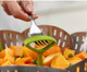Joseph Joseph Bloom Folding Steamer Basket For Vegetables Expandable For Various Pans Compact Storage - Green