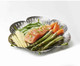 Joseph Joseph Bloom Folding Steamer Basket For Vegetables Expandable For Various Pans Compact Storage - Green