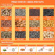 Electric Oil Press Machine Hot & Cold Press Oil Machine For Home & Commercial Automatic Oil Extractor For Walnut Olive Kernel Peanut Sesame Coconut Sunflower Seeds Soybean 110V Us Plug