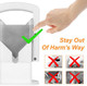 Stainless Steel Bagel Cutter Slicer With Safety Grip Reusable Bread Slicer Safety Shield Guillotine Cutter For Bread Muffin Kitchen 7.1×8.7In