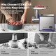Electric Meat Grinder Sausage Stuffer Maker 450W(3000W Max) Food Grinder With Blade & 3 Plates Sausage Stuffer Tubes & Kubbe Kit Stainless Steel Heavy Duty Meat Mincer Machine For Home Kitchen Use