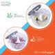 Kitchen + Home Non Stick Sushi Knife - The Original 8 Inch Stainless Steel Non Stick Multipurpose Chef Knife