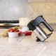 Total Chef Electric Hand Mixer - Kitchen 5 Speed Handheld Blender With Whisk Beater Dough Hook Attachments Storage Case Batidora De Mano Turbo Boost Appliance For Cake Mix Eggs Whipping Cream
