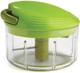 Kuhn Rikon Pull Chop Chopper/Manual Food Processor With Cord Mechanism Green 2-Cup