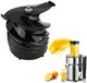 Blender Replacement Parts 1Pcs Black Slow Juicer Screw Auger Juicer Replacement Parts For Hurom Hh-Sbf11/1100 Blender(4.4 X 3.7Inch)