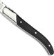[Set Of 6]Steak Knives Hailingshan Stainless Steel Straight Blade Sharp Heavy-Duty Premium Dishwasher Safe Polished Table Dinner Cutlery Flatware Laguiole Steak Knife 22Cm Box-Black Wood Handle