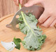 Herb Stripper Tool Stainless Steel Kale Stripper Tool Metal Herb Pealer For Kale Chard Collard Greens Parsley Thyme Basil Rosemary