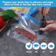 60 Pack Sous Vide Bags Vacuum Sealer For Food - 4 Sizes Reusable Zipper Storage Bags With Air Valve Double Layers