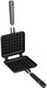 Waffle Pan Nonstick Waffle Maker Pan Made Of Aluminum Alloy Long Handle Non-Stick And Easy To Clean Gas Stove Waffle Maker Is Suitable For Camping Breakfast