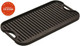 Lodge 20 X 10.44 Inch Pro-Grid Reversible Cast Iron Grill/Griddle – Double Burner Cookware Pre-Seasoned Non-Toxic Made In Usa For Stovetop Oven Grill & Campfire