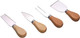 Square 13'' Bamboo Cutting Cheese Board And Knife Set Wooden Charcuterie Platter Meat Tray W/Slide-Out Drawers With 4 Cheese Stainless Steel Knives Chopping Board Food Prep Station Serving Board