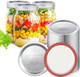 Electric Mason Jar Vacuum Sealer Kit Black & Navy Blue