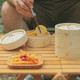 1 Set Of Bamboo Steamer 3-Tier Meat Steamer Chinese Dim Sum Steamer Bamboo Food Steamers Seafood Kitchen Steamer Mini Basket Steamer For Home Kitchen
