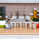 Maxam Dynamic Vegetable Chopper And Food Processor With Stainless-Steel Shredders And Suction Cup Base