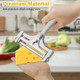 Wire Cheese Slicer Stainless Steel Cheese Cutter Handheld Butter Cutter For Cheddar Gruyere Mozzarella Raclette