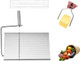 Cheese Slicerstainless Steel Cheese Cuttermultipurpose Cheese Slicers With Grid Scale And Anti Slip Rubber Pads For Cutting Cheesebuttersausagesbread