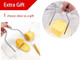 Cheese Slicerstainless Steel Cheese Cuttermultipurpose Cheese Slicers With Grid Scale And Anti Slip Rubber Pads For Cutting Cheesebuttersausagesbread