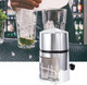 Manual Ice Crusher Shaved Ice Machine Portable Snow Cone Machine Commercial Slushie Maker With Stainless Steel Blade For Home Kitchen Cocktails