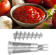 Tomato Juicer Accessory Meat Grinder Shaft Filter Sleeve Baffle Accessories Mixer Attachments For Mixer Home Kitchen Gadget For 5# Meat Grinder Blender