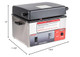Nemco 6625B Fresh-O-Matic Electric Countertop Rethermalizer And Tortilla/Portion Steamer With Control Panel For Restaurant Buffet Catering 16.50"W X 12"D X 11.63"H Stainless Steel 120V 1500W