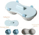 2-Cavity Microwave Egg Maker - Poached Egg Steamer - Stylish Light Blue 2-Cavity Microwave Egg Maker - Poached Egg Steamer - Stylish Light Blue