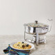 Nucu-Vollrath Home Food Chafer 4-Quart Polished Stainless Steel
