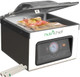 Nutrichef Food Saver Vacuum Sealer Machine-Compact 350W Sous Vide Vacuum Sealer With 8L Chamber-Airtight Food Storage System For Home & Commercial Use Includes Vacuum Sealer Bags Rolls & Accessories