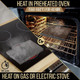 Nutrichef Sizzle Hot Cooking Stone Grill With Bamboo Platter Tabletop Granite Stone Grill With Non-Slip Handles Adjustable Temperature Control 550°F Max Heat - Perfect For Meats And Vegetables Nutrichef Sizzle Hot Cooking Stone Grill With Bamboo Platter Tabletop Granite Stone Grill With Non-Slip Handles Adjustable Temperature Control 550°F Max Heat - Perfect For Meats And Vegetables